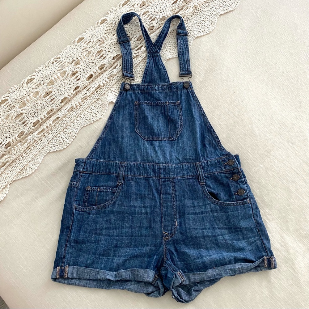 EXPRESS Jean Short Overalls